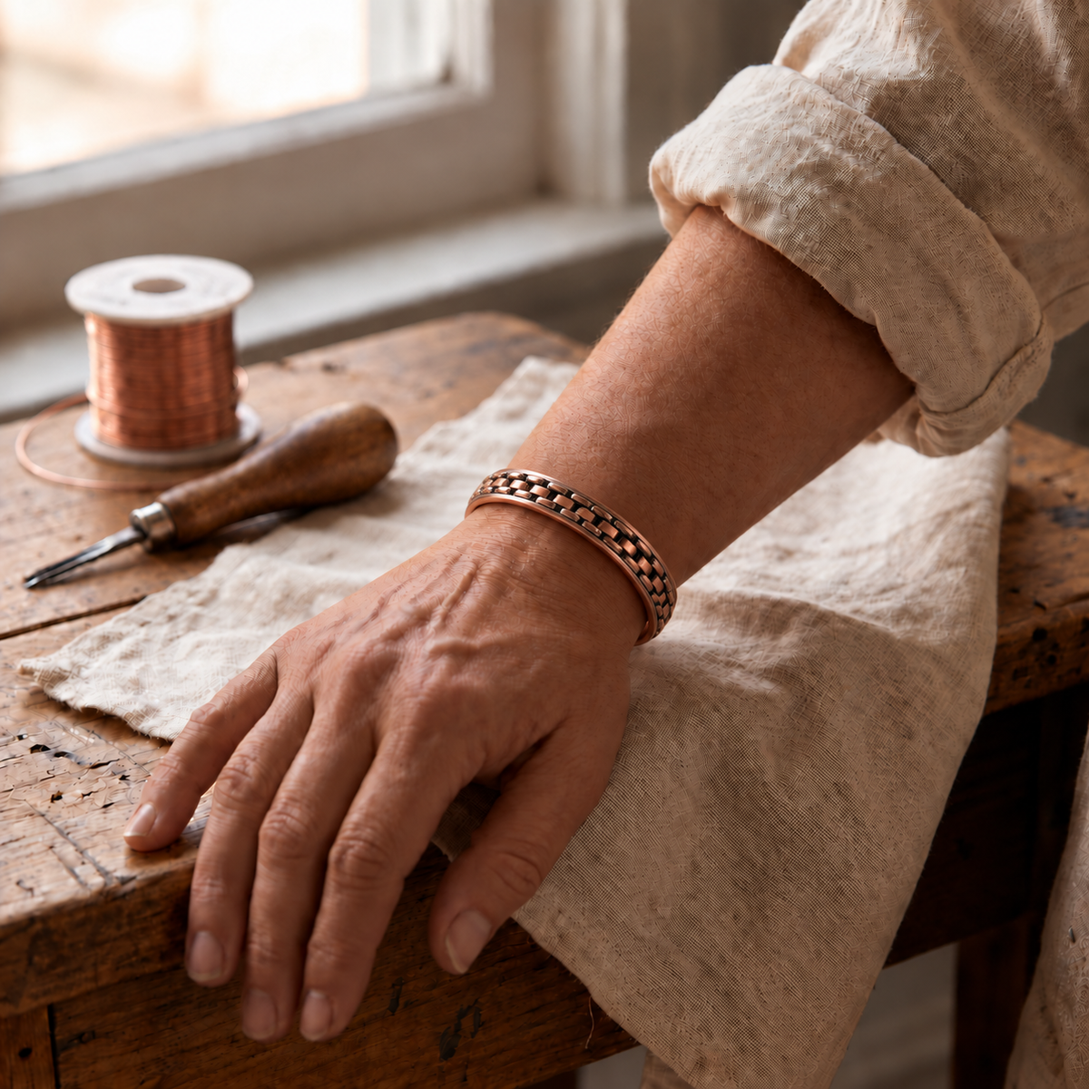 Copper Soul Wren Bracelet