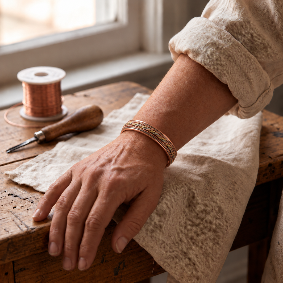Copper Soul Skein Bracelet