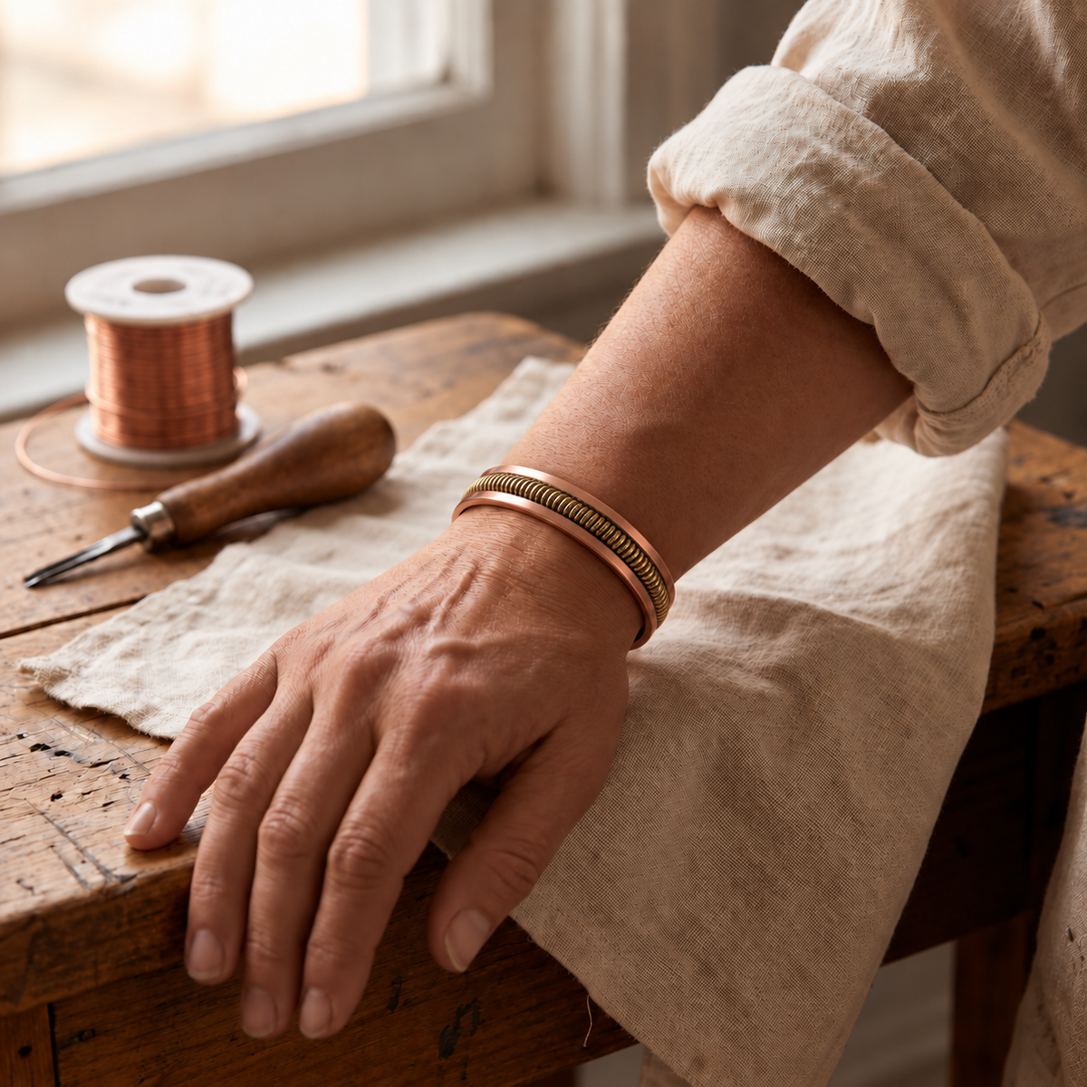 Copper Soul Bough Bracelet