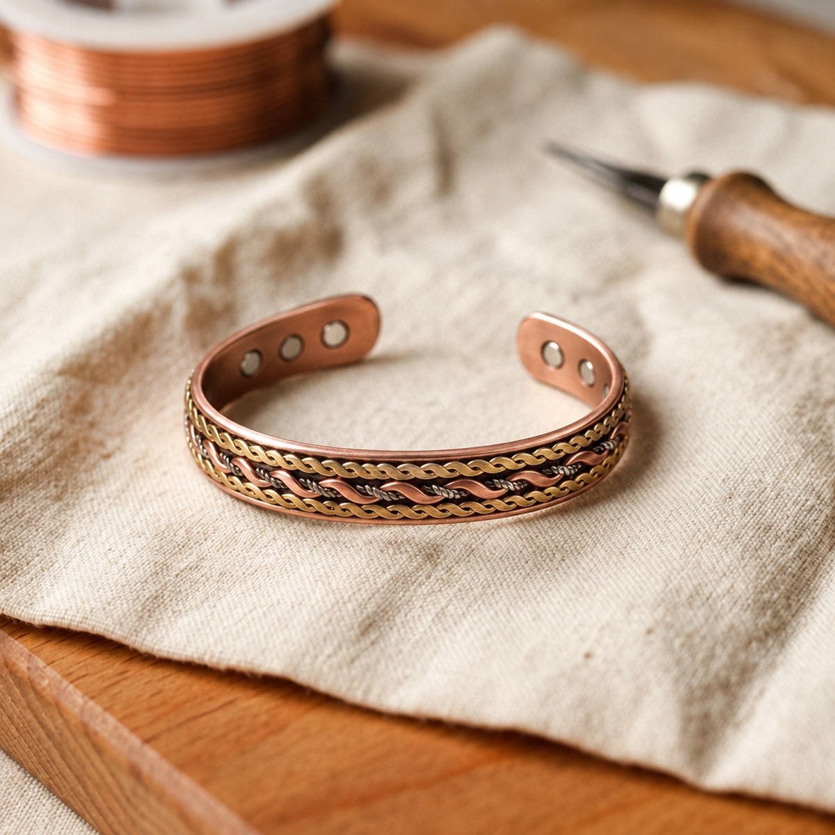 Copper Soul Patina Bracelet