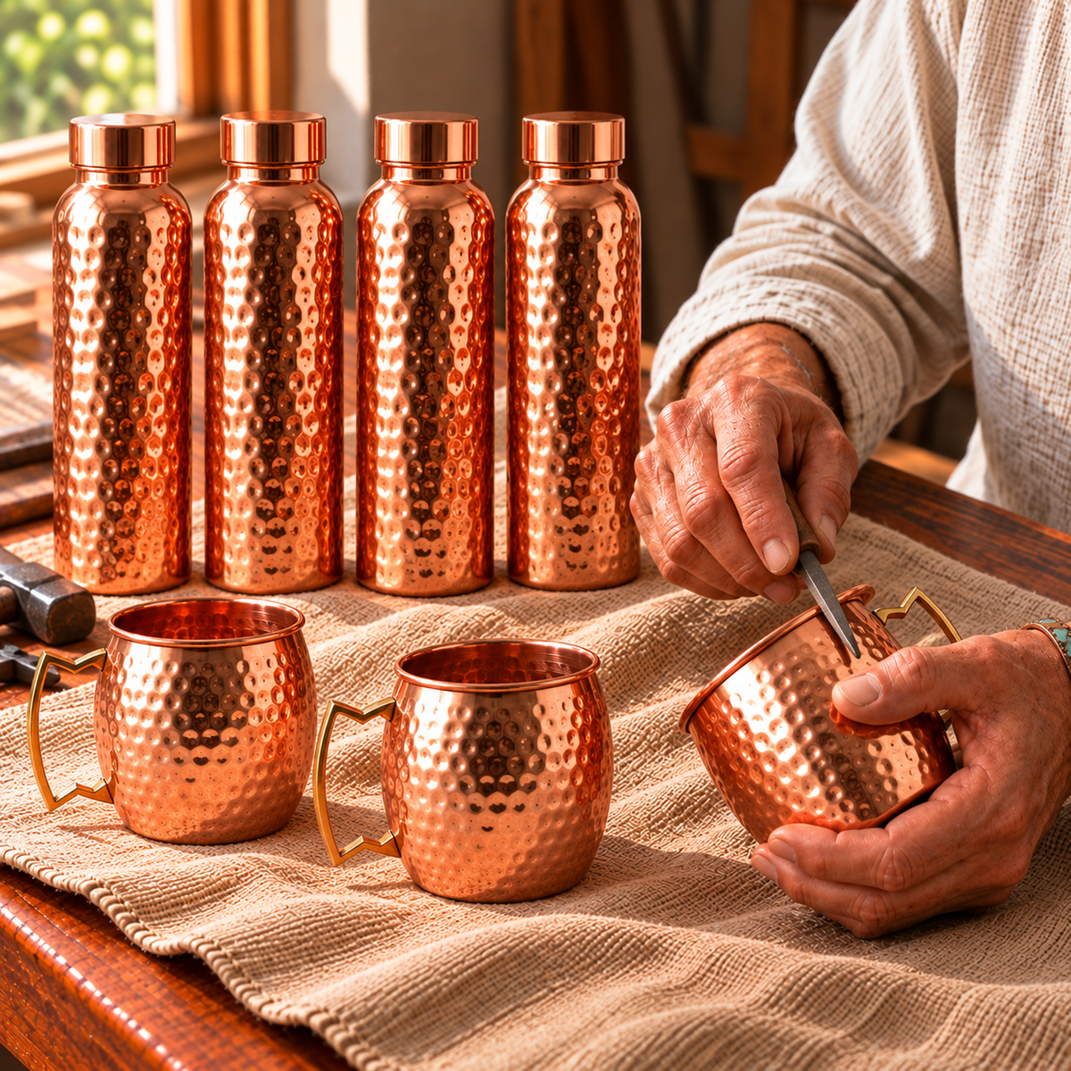 Copper Soul Family Wellness Copper Set