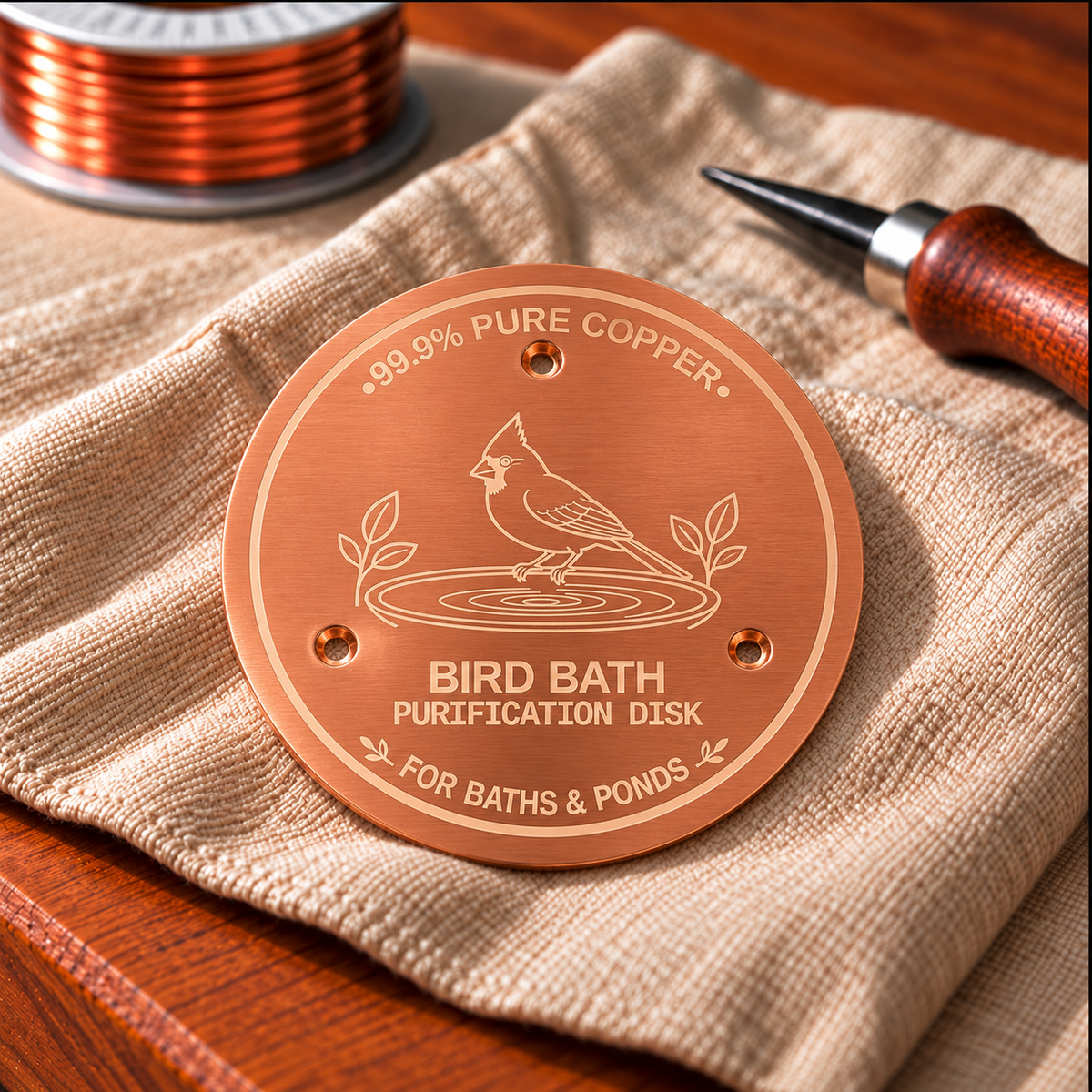 Copper Soul Disc 99.9% – Copper