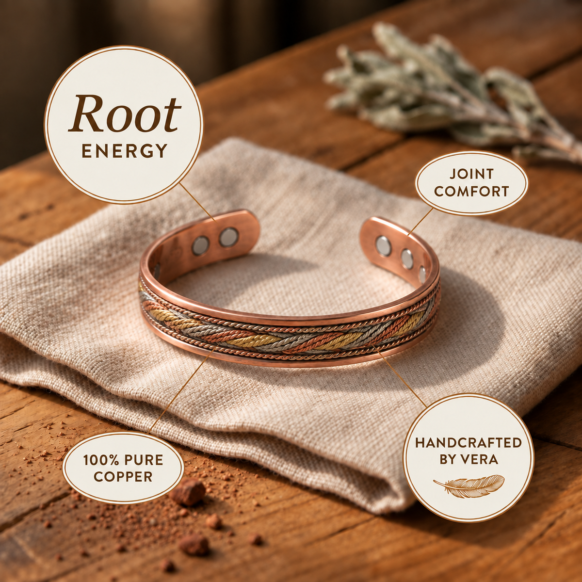 Copper Soul Skein Bracelet