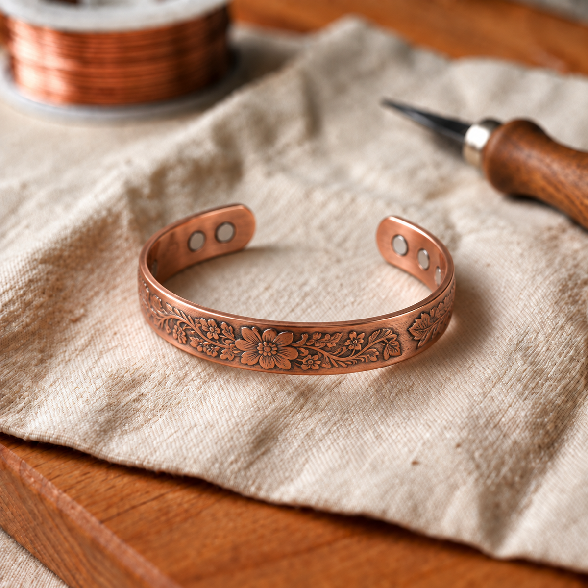 Copper Soul Cinder Copper Bracelet