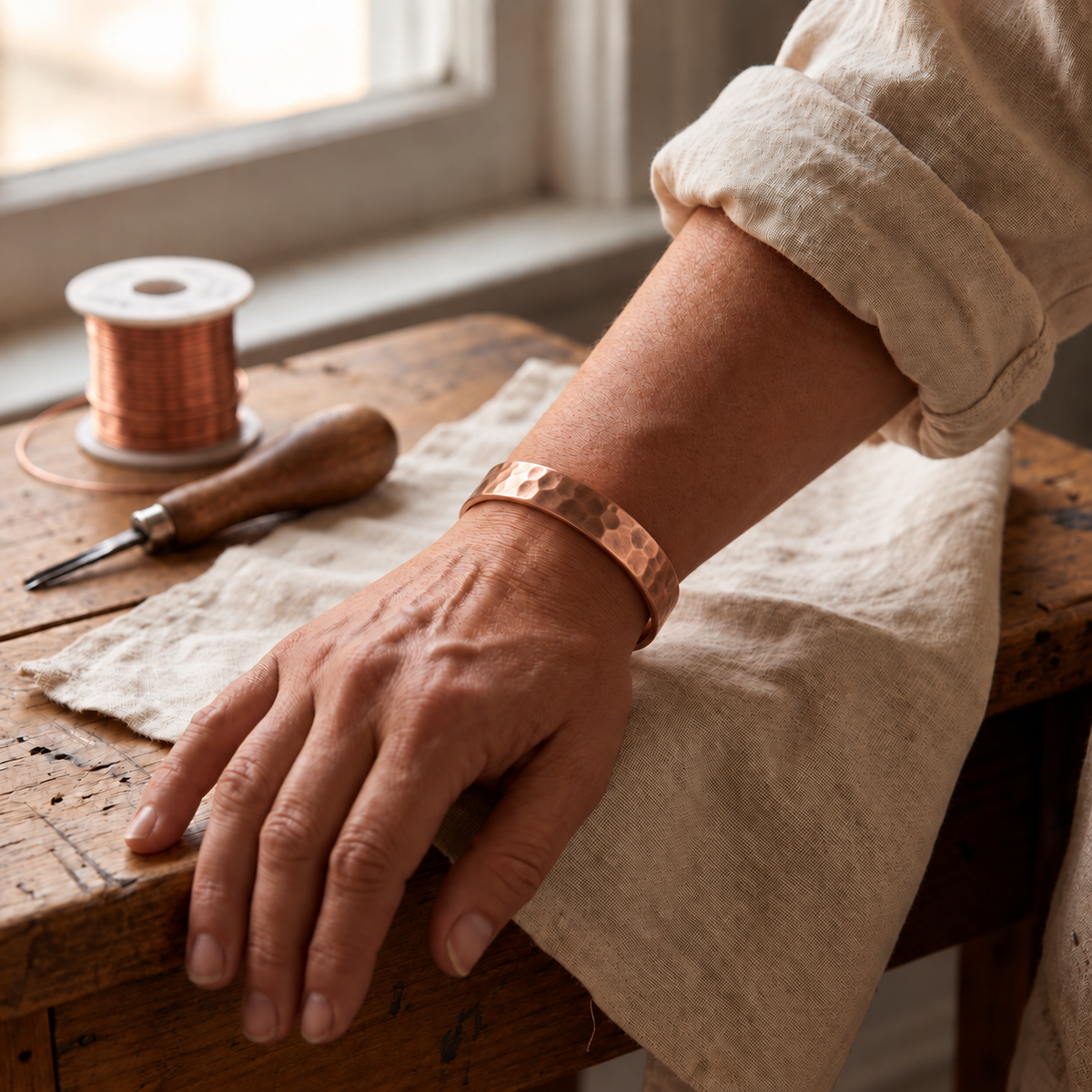 Copper Soul Nettle Bracelet