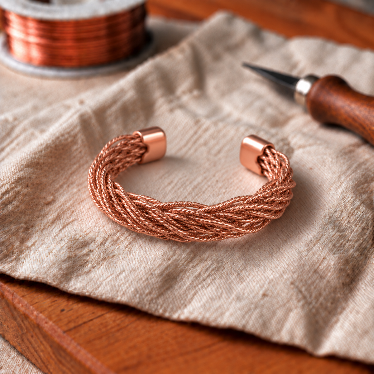 Copper Soul Yarrow Bracelet
