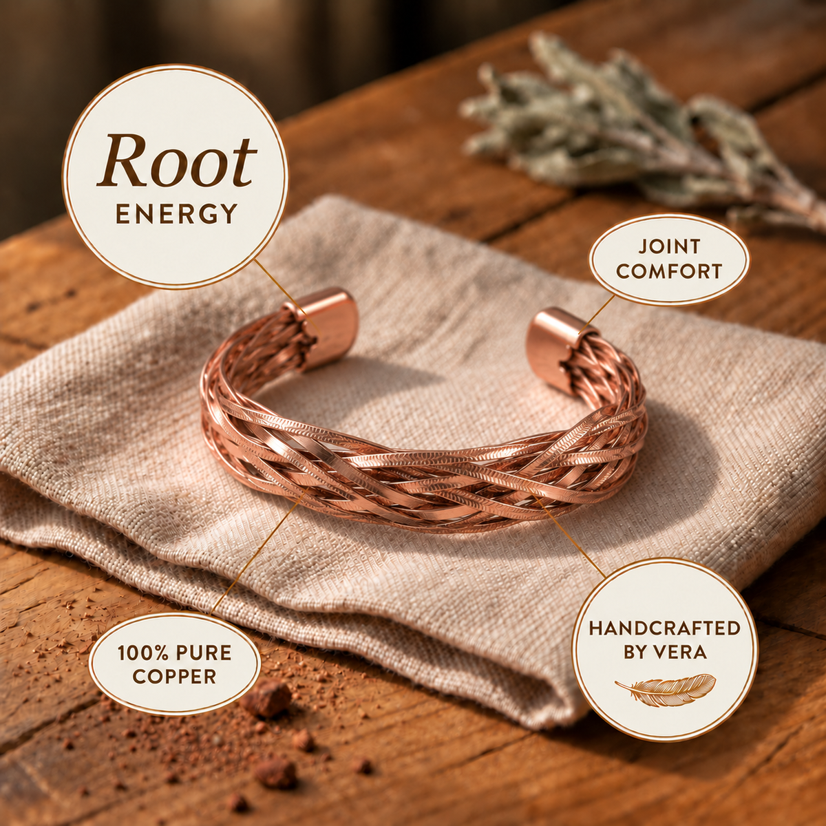 Copper Soul Rowan Bracelet