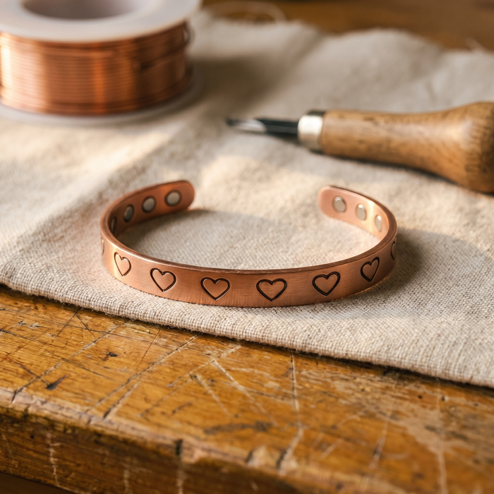 Copper Soul Hearth Copper Bracelet