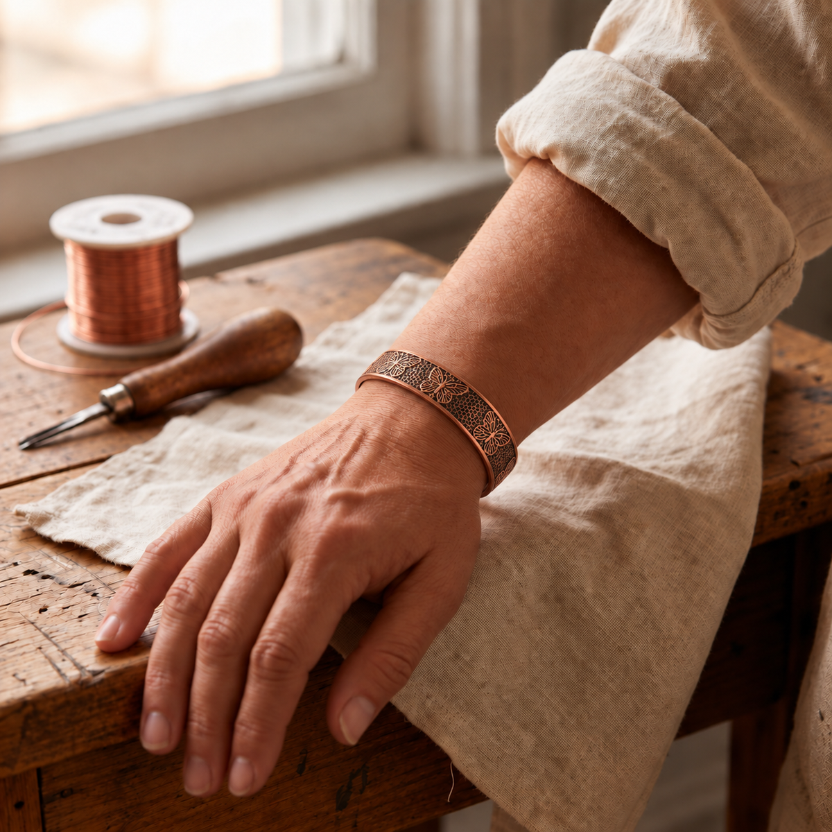 Copper Soul Shale Bracelet