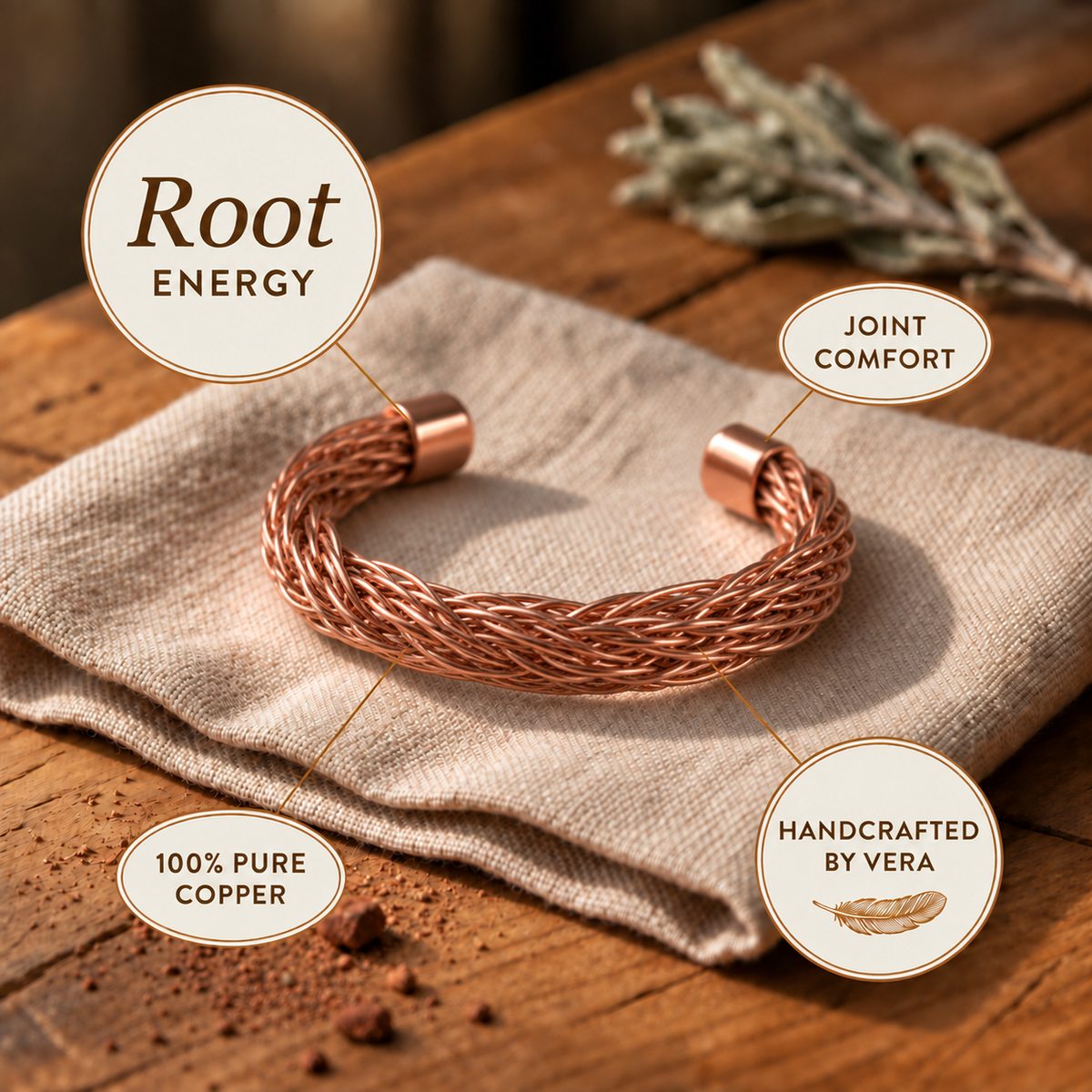 Copper Soul Tarn Bracelet