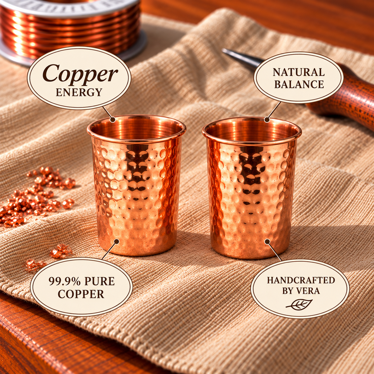 Copper Soul Cup Set