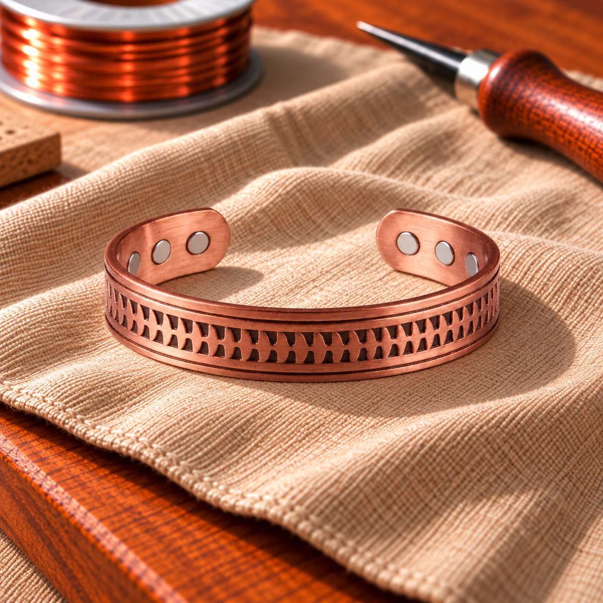 Copper Soul Magnetic Bracelet – Arrow