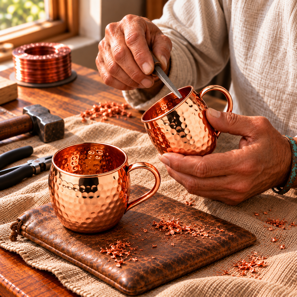 Copper Soul Moscow Mule Mugs – Set of 2