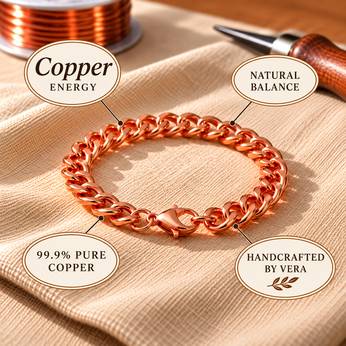 Cuffo Pure Copper Bracelet
