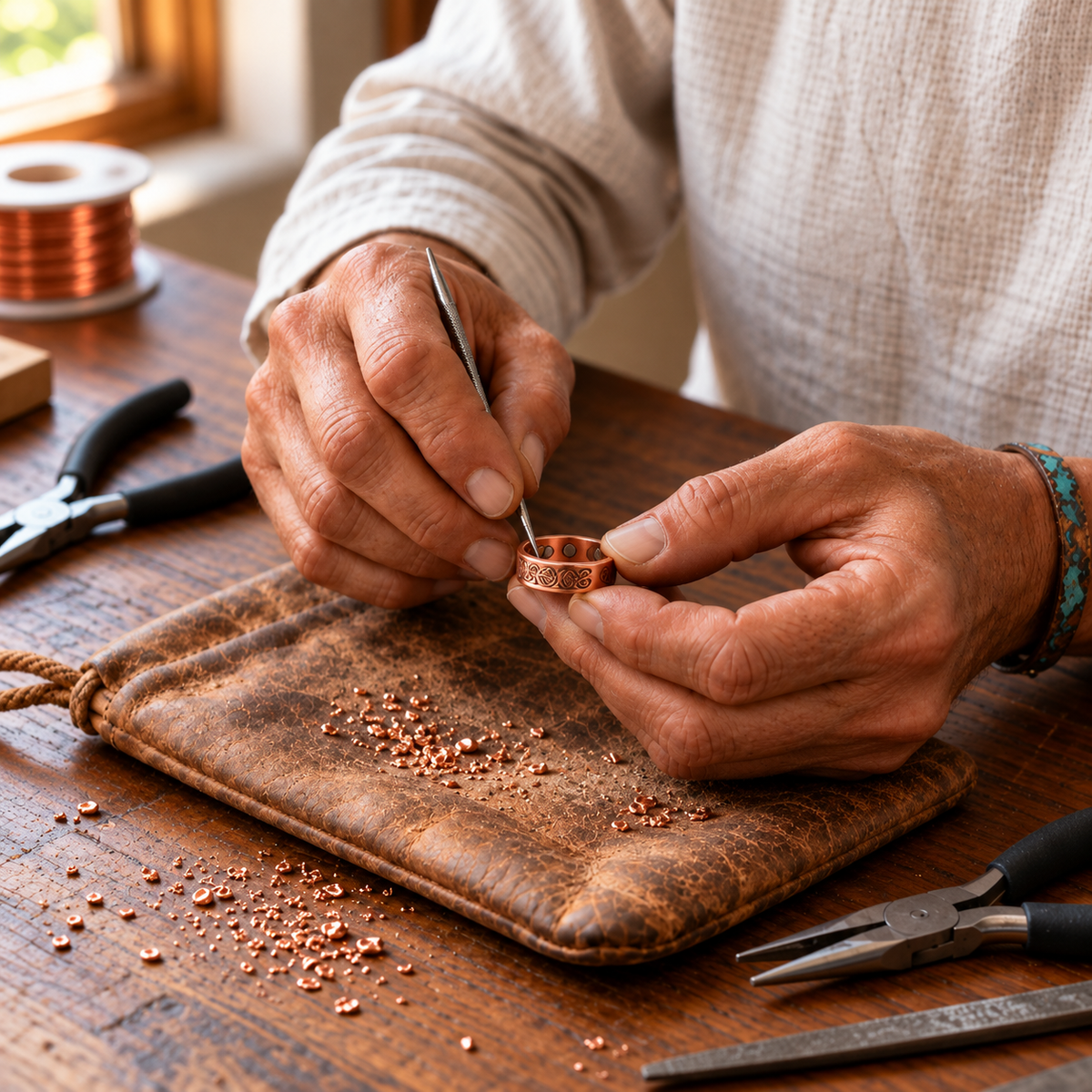 Copper Soul Grace Ring