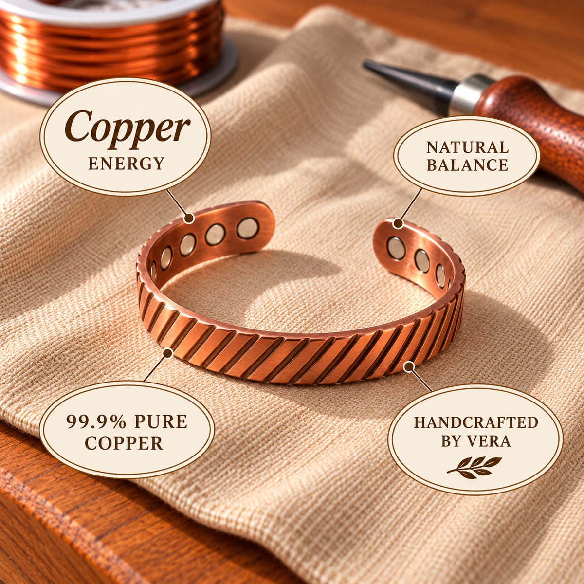 Copper Soul Lilium Bracelet