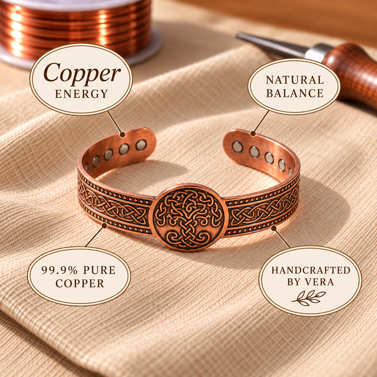 Copper Soul Arbor Bracelet
