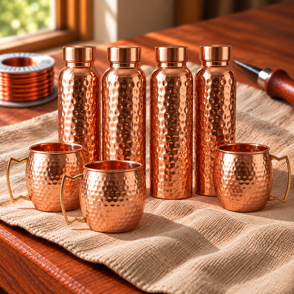 Copper Soul Family Wellness Copper Set