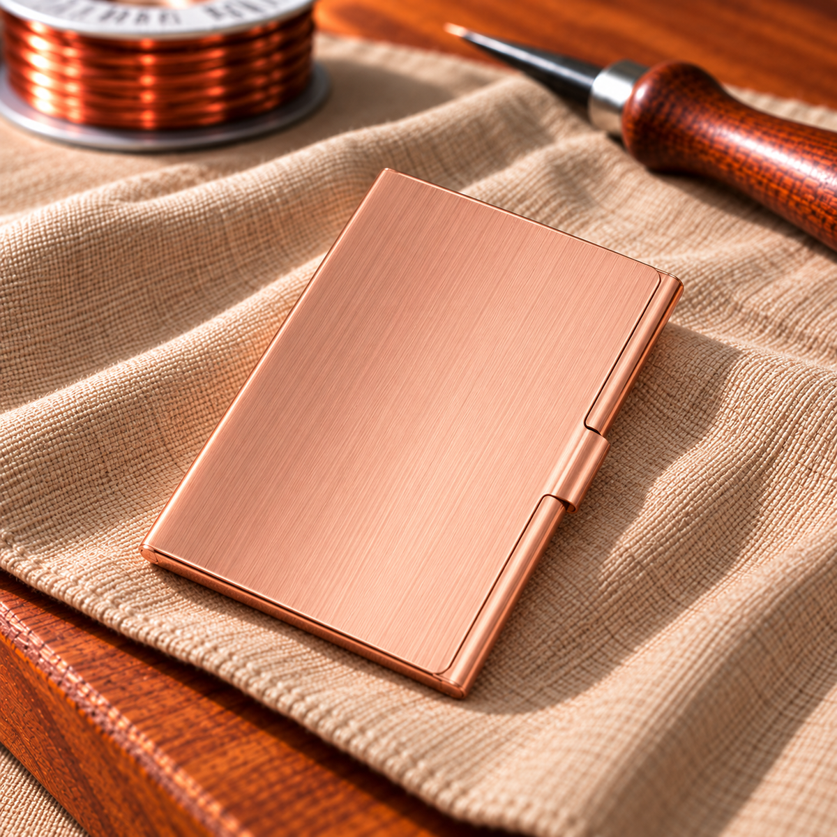 Copper Soul Pocket Business Card Holder
