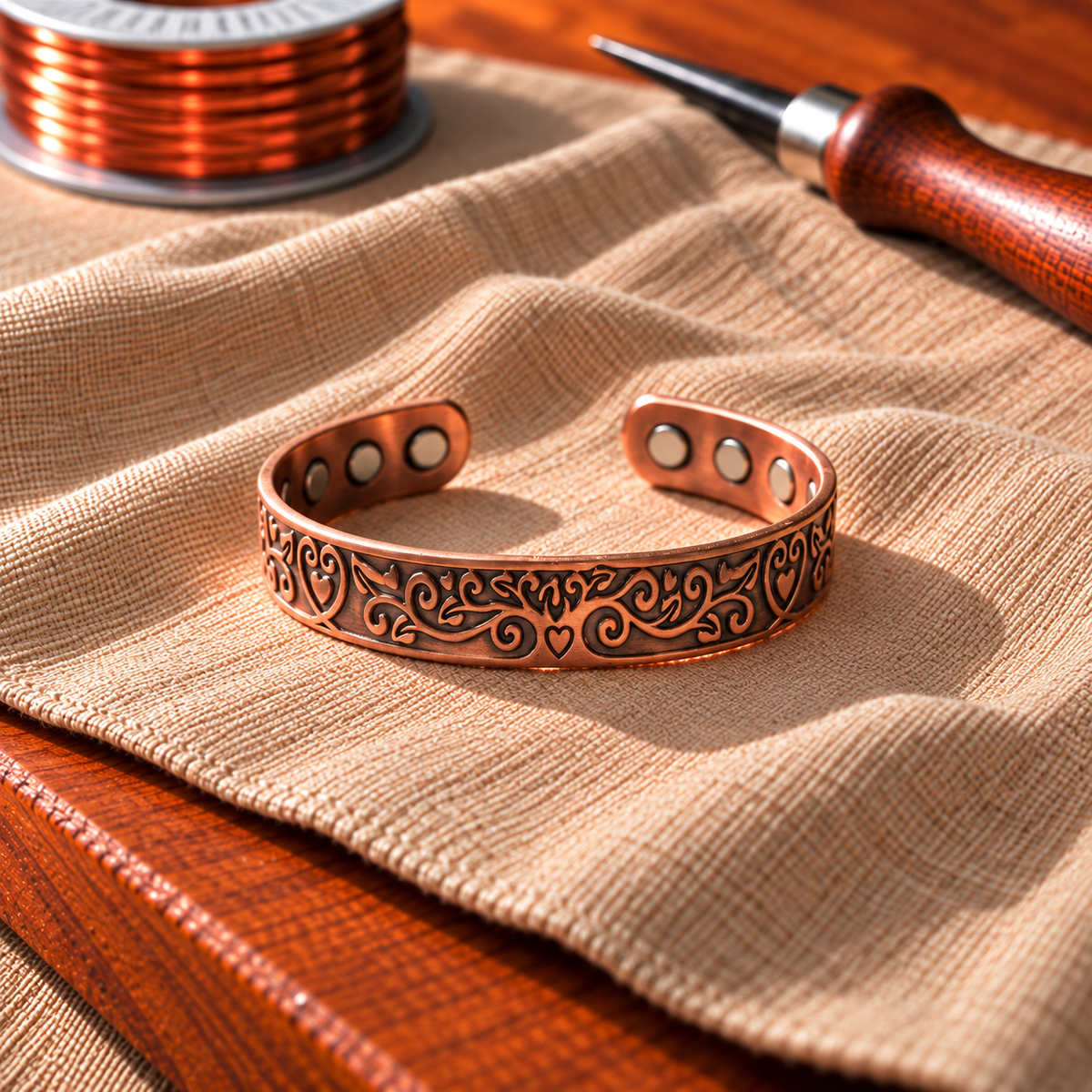 Copper Soul Tide Copper Bracelet