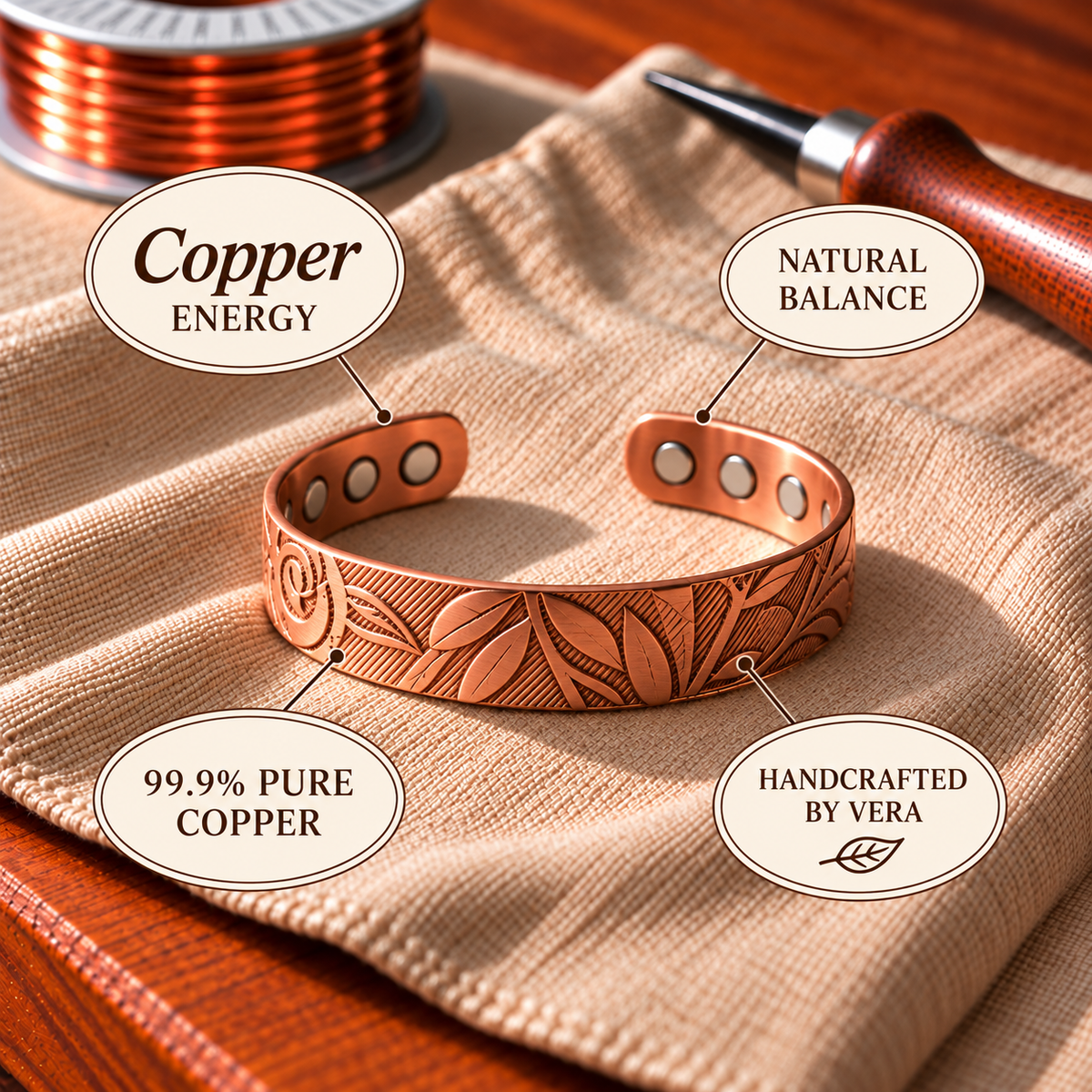 Copper Soul Grove Copper Bracelet