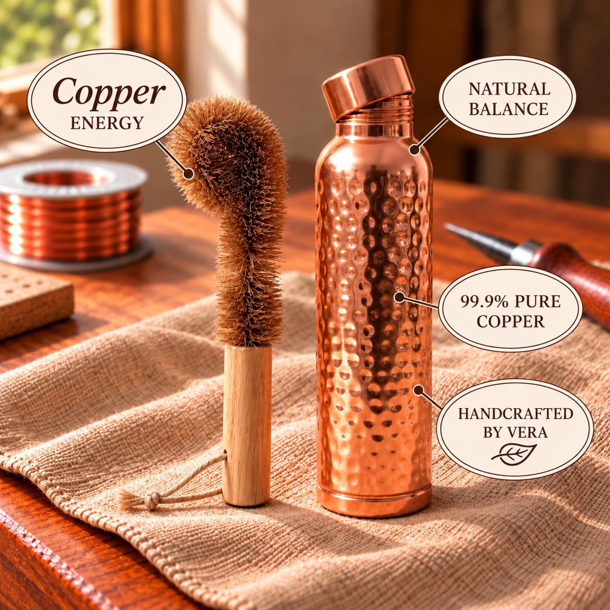 Copper Soul Care Brush